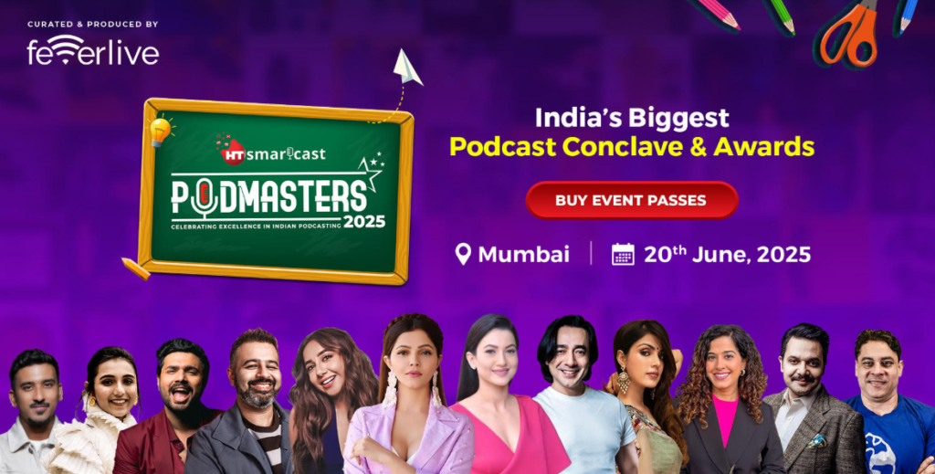  From Aspiring to Established: Podmasters 2025 Ignites India's Podcasting Future