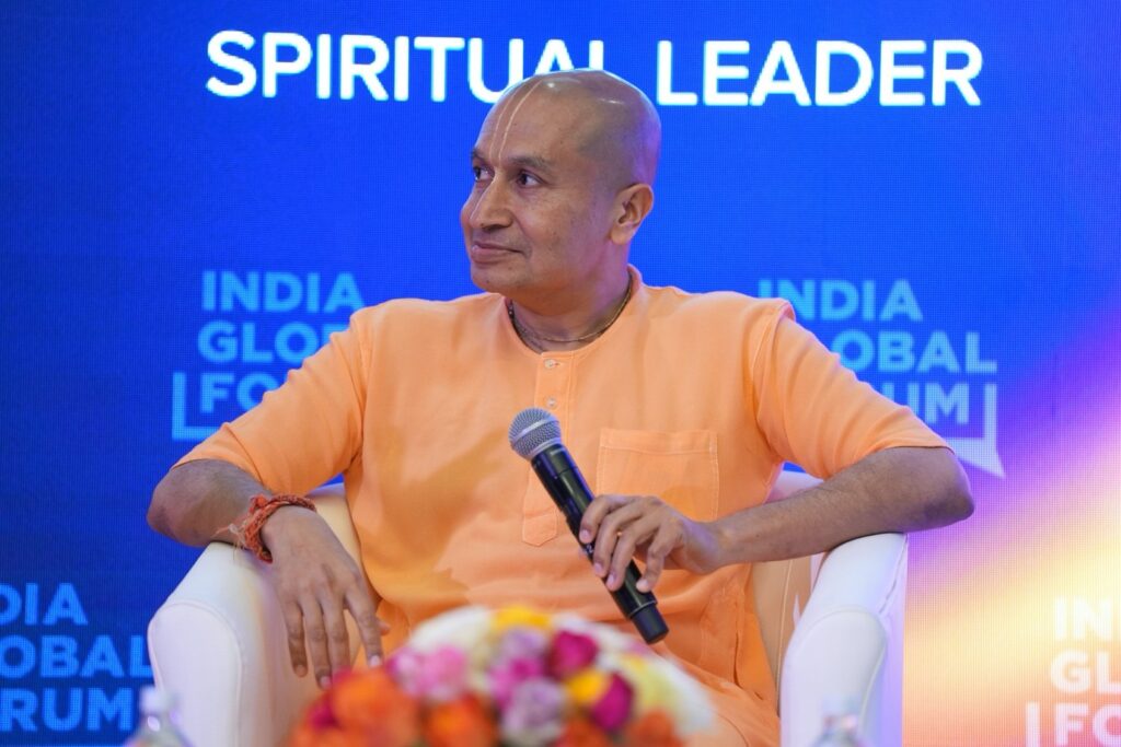 From IIT to Inner Transformation: Gauranga Das Calls for a Revival of Dharmic Values at IGF London