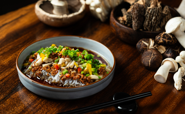 Chef Fu Lei's take on Mushrooms