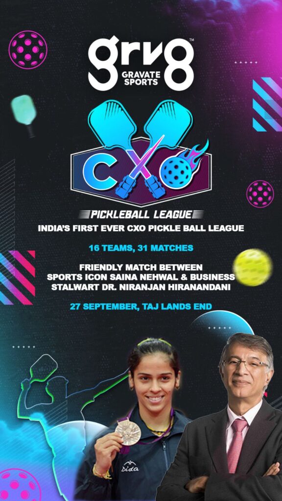 First CXO Pickleball League in Mumbai