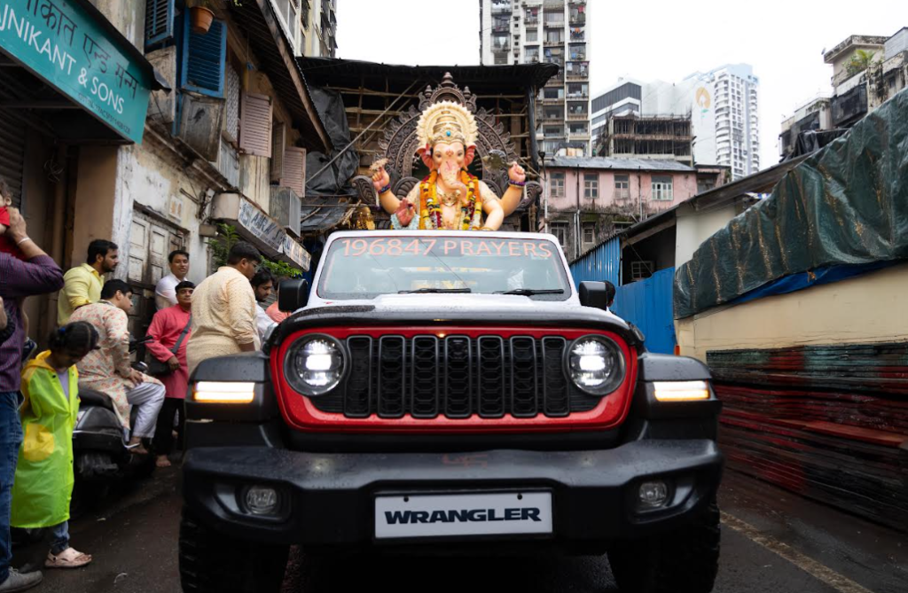 Jeep®️ India Carves a Record Path: Taking Culture, Faith and Innovation All the Way to Bappa