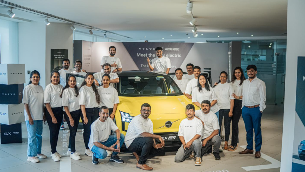Volvo Car India’s latest BEV addition; the all-electric Volvo EX30