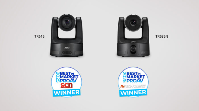 AVer’s TR615 and TR535N earn accolades from Systems Contractor News and AV Technology for innovation with advanced AI Pro AV Features