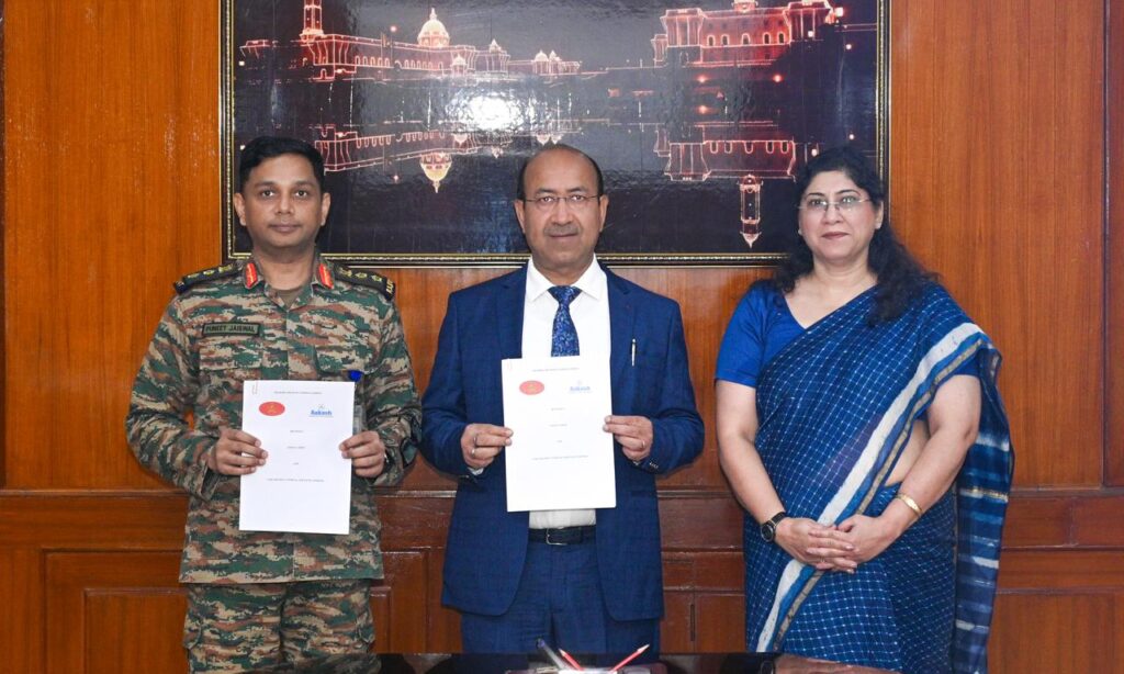 Aakash Educational Services Limited (AESL) Signs MoU with Indian Army to Support Personnel and Their Families