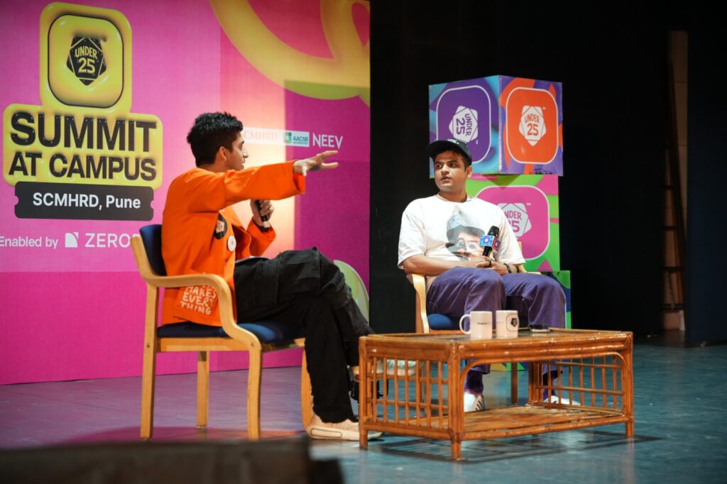 Dhruv Sheth Talks Talent, IPs, and Rolling Loud at Under25 Summit At Campus In Pune