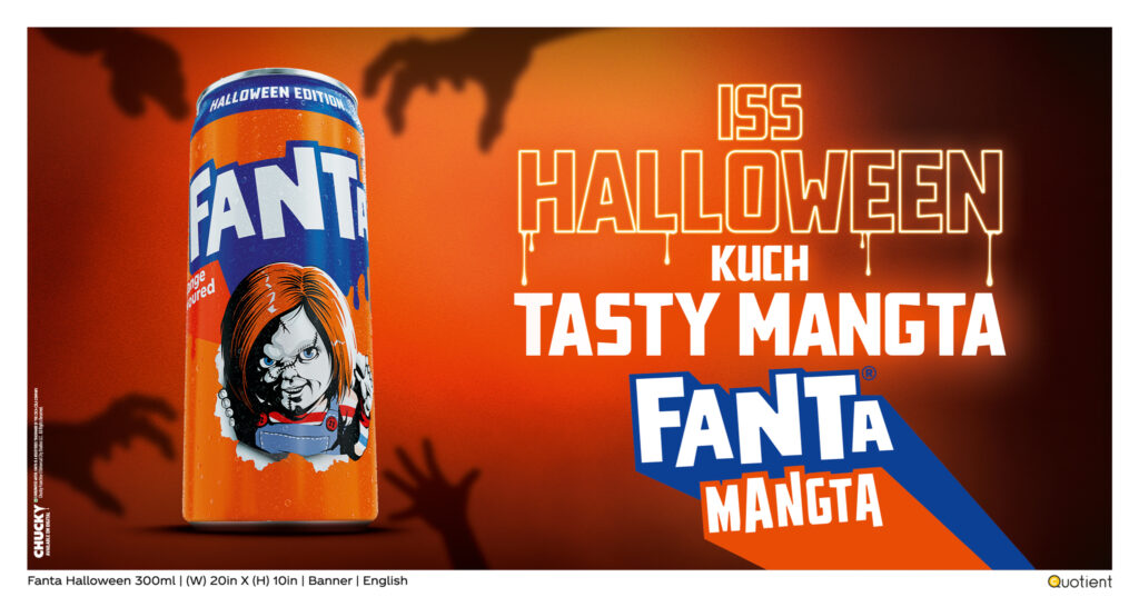 Fanta Teams Up with Universal Pictures to Unleash a Spooky Twist
