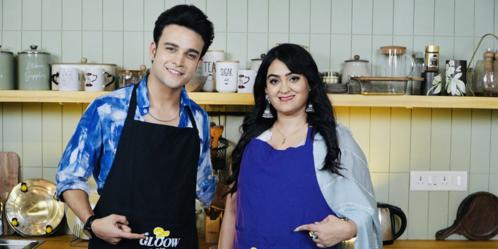 Gazall Kothari with Krishna Kaul