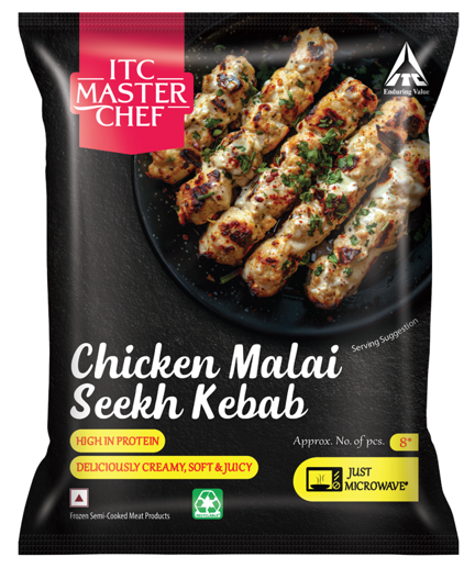 ITC Master Chef Chicken Malai Seekh Kebab