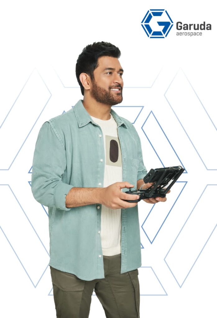 MS Dhoni Completes Drone Pilot Training at DGCA approved Garuda Aerospace Remote Pilot Training Organization