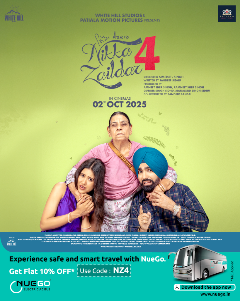 NueGo Joins Hands with Punjabi Blockbuster Franchise  Nikka Zaildar 4 to Drive Sustainable Travel with Smartness and Style