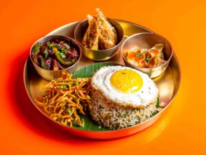 Chinjabi thali - non-veg