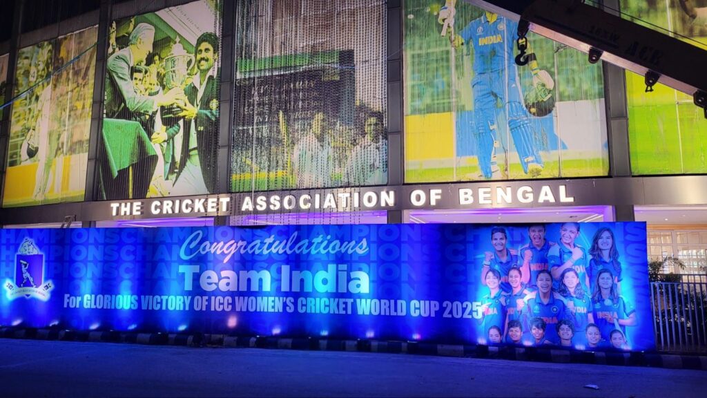 Cricket Association of Bengal Celebrates Team India’s Triumph at ICC Women’s Cricket World Cup 2025 with Grand Illumination_2