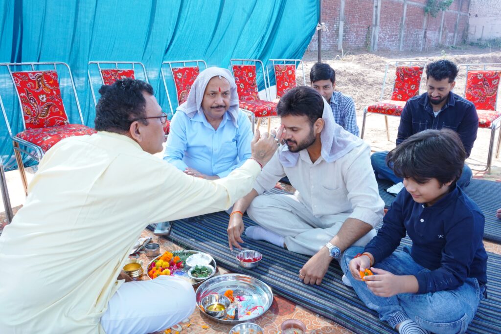 Motiaz Performs Traditional Bhoomi Pujan to Launch Capital One  A Landmark High-Street Commercial Hub on Airport Lights Road, Tricity