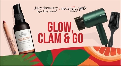 Juicy Chemistry x Ikonic Glow Clam GoWedding Blowout Beauty Gift Box 1