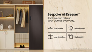 Picture_Samsung Unveils Next-Gen Bespoke AirDresser™ Featuring Dual AirWash & Dual JetSteam for Smarter, Hygienic Clothing Care