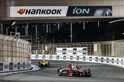 On-track action from Rounds 4 and 5 of Formula E Season 12 at the Jeddah E-Prix