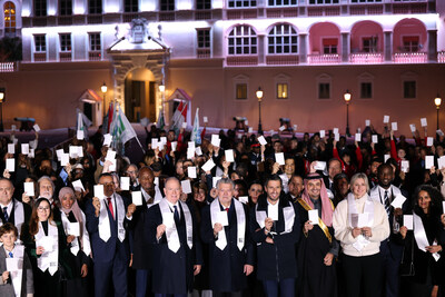 Supported by H.S.H. Prince Albert II of Monaco, Patron of Peace and Sport, and Joël Bouzou, President and Founder of Peace and Sport. (PRNewsfoto/Peace and Sport)