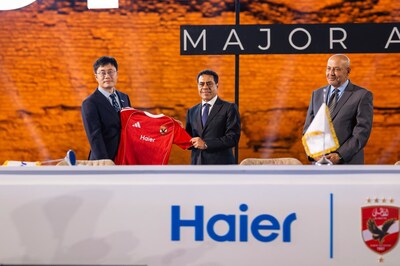 Haier Signs Four-Year Sponsorship with Al Ahly FC, Becoming the Club